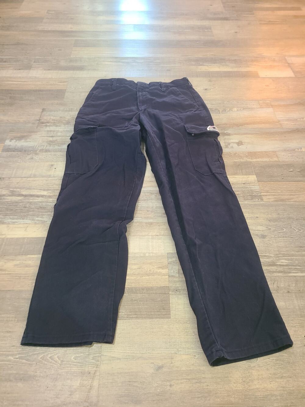 Bulwark size 34 mens navy fire resistant work pants